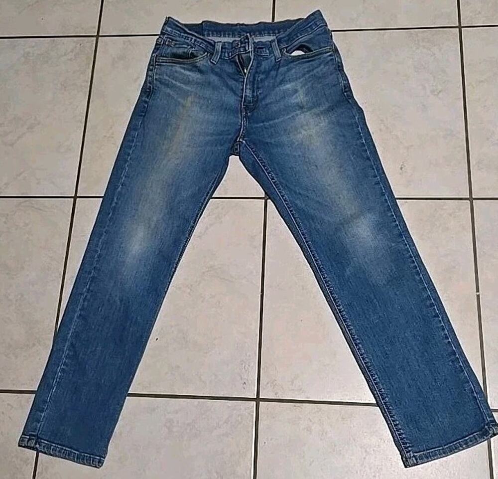 Levi's 541 Athletic Taper Jeans Men's 30x30 Blue Denim Faded Light Wash